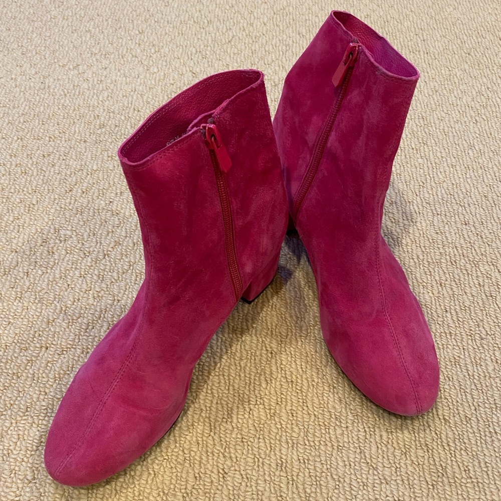 & Other Stories Fuchsia Booties